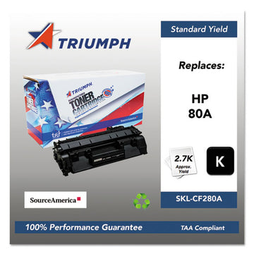 Triumph™ 751000nsh1319 Remanufactured Cf280x (80x) High-yield Toner, 6,900 Page-yield, Black freeshipping - TVN Wholesale